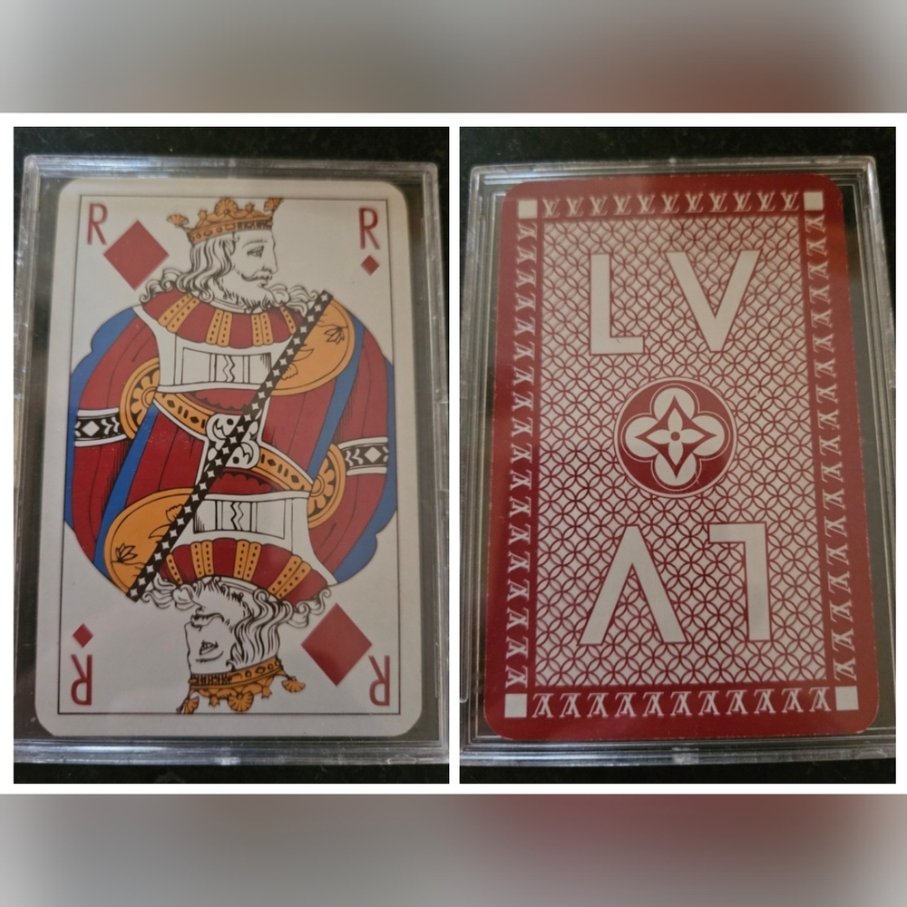 Louis Vuitton | King of Diamonds Playing Card in Protective Case